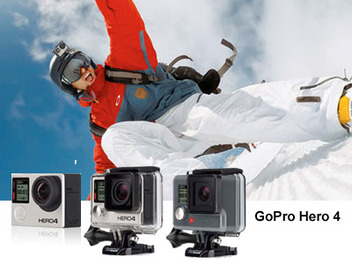 GoPro Hero 4 系列 新一代 運動 相機 正式發表，追加 防水 入門 新機 Hero