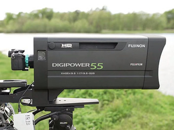 Panasonic GH4接電視攝影鏡頭Fujinon XA55，2415mm超望遠好驚人！