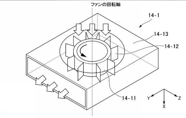 影音創作時代的散熱解方?Nikon 揭露全新主動式風扇散熱專利