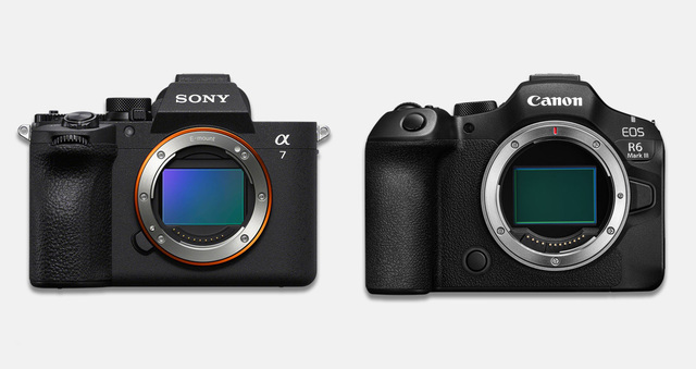 Sony A7 V、Canon EOS R6 Mark III 等新一代全片幅相機，高ISO畫質表現可圈可點。