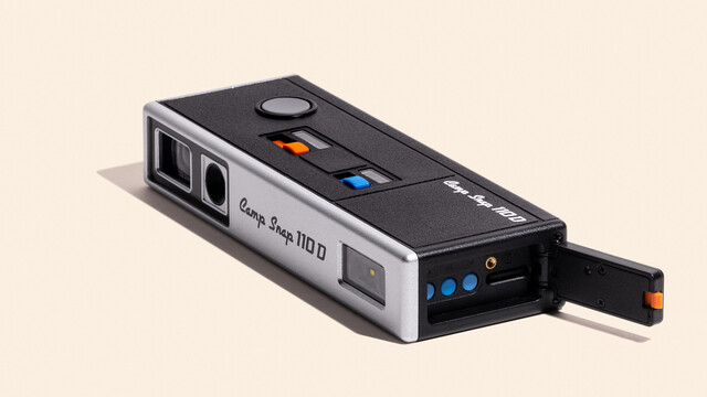 重現 1970 年代經典底片相機造型！Camp Snap 發表無螢幕數位相機 110D