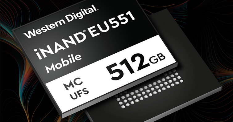 WD iNAND MC EU551快閃創新，可支援超高解析相機、AR/VR、遊戲及 8K 錄影等新興手機應用