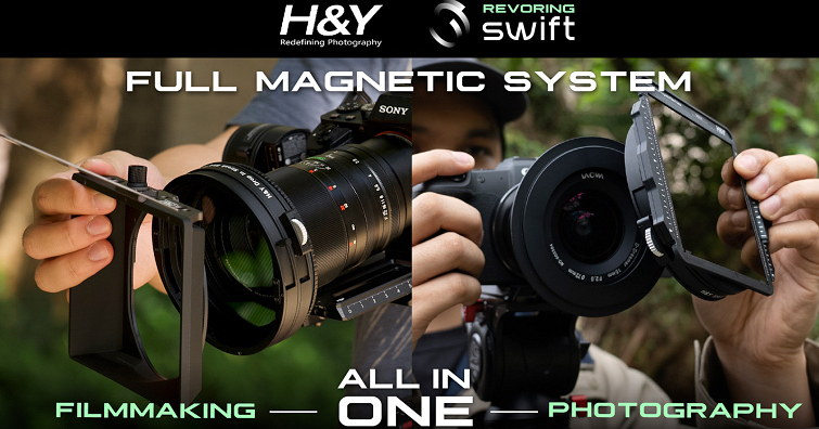 H&Y宣布推出世界首款磁性模組化濾鏡系統REVORING Swift！為攝影師和電影工作者帶來更方便的拍攝體驗