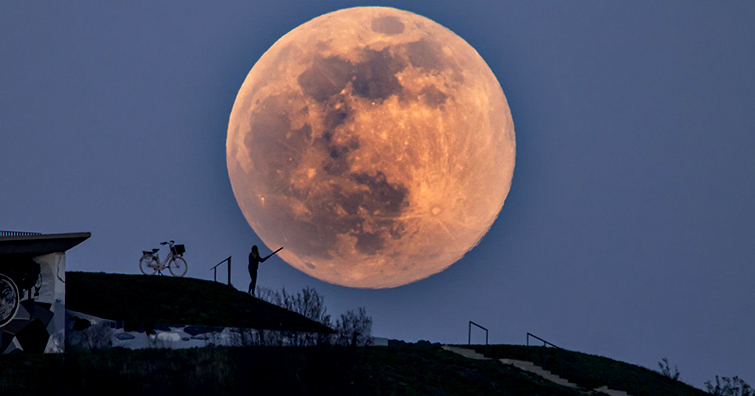今年最大超級滿月下週登場！最大滿月將發生在7月14日凌晨