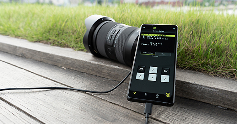 TAMRON 宣布開發適用 Android 系統的 Lens Utility 可自定義鏡頭軟體， 用戶能透過手機即時調整鏡頭功能