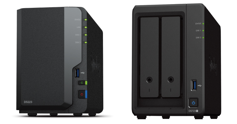 Synology發表兩款雙槽DiskStation DS223、DS723+！小巧機身蘊藏強大功能