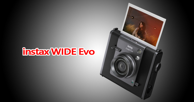 富士正式發表首款寬幅混合式馬上看相機 instax WIDE Evo！售價約 NT$12,000