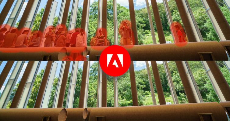 Adobe Lightroom 最新 AI 功能「人物移除」、「反光移除」試玩分享