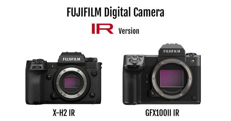 富士宣布推出專業級紅外線相機 X-H2 IR 與 GFX100II IR