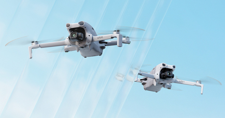 大疆發表全新 DJI Lito 系列入門級空拍機，主打全向避障與 8K 錄影能力